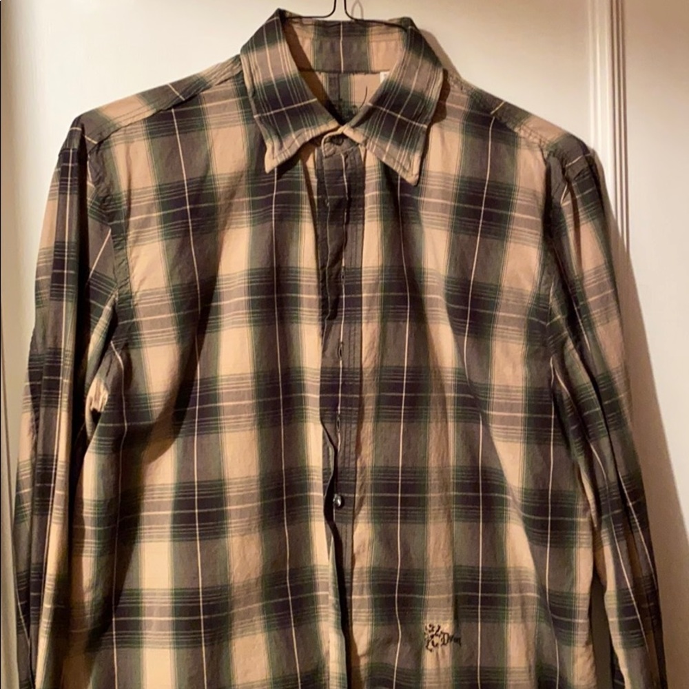 Diesel plaid shirt